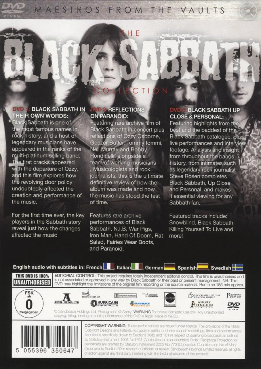 Collection Maestros from the Vaults Box Set 3DVD