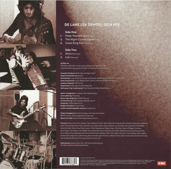 De Lane Lea Demos EP Limited Edition RSD