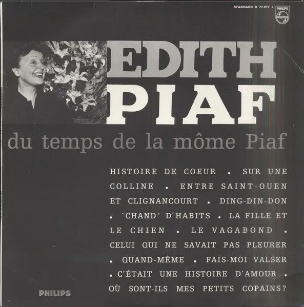 Du Temps De La Mome Piaf