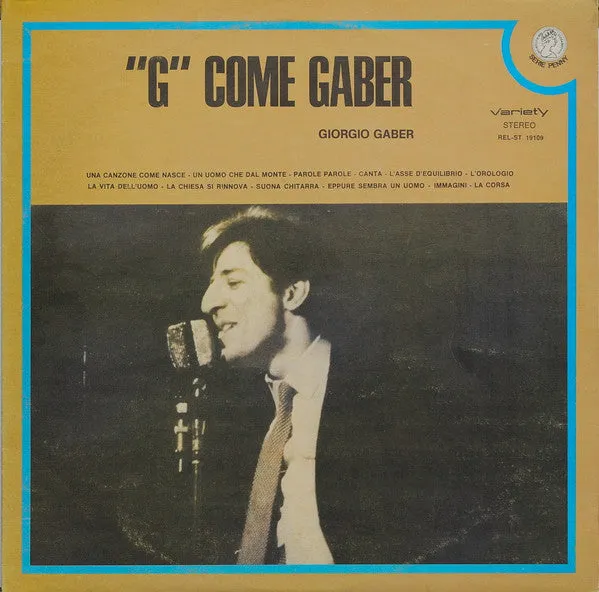 G Come Gaber