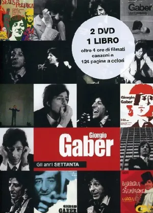Giorgio Gaber - Gli Anni Settanta 2Dvd   Libro