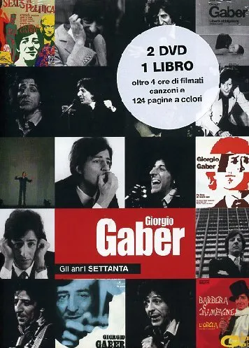 Giorgio Gaber - Gli Anni Settanta 2Dvd   Libro