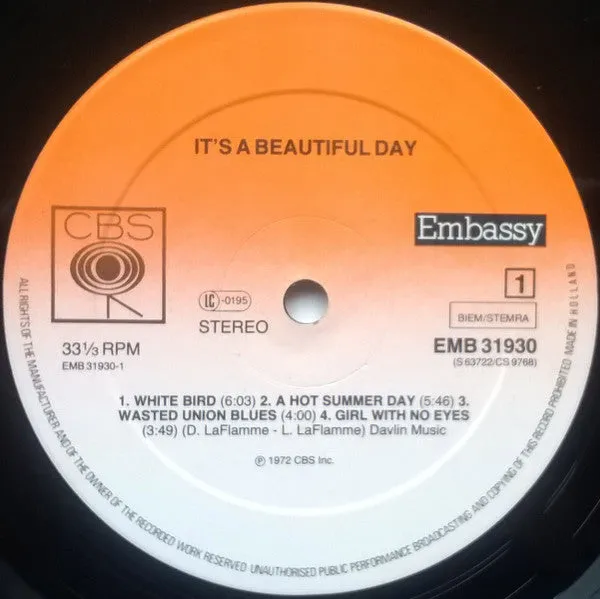 It's A Beautiful Day