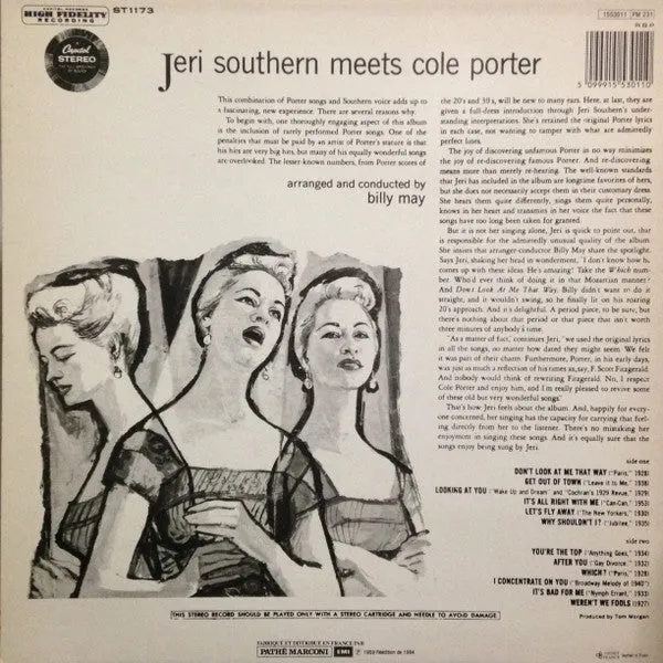 Jeri Southern Meets Cole Porter