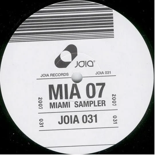 Joia Records - Miami Sampler 2007