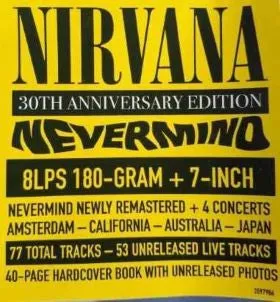 Nevermind 30th Anniversary Special Limited Edition Super Deluxe Boxset