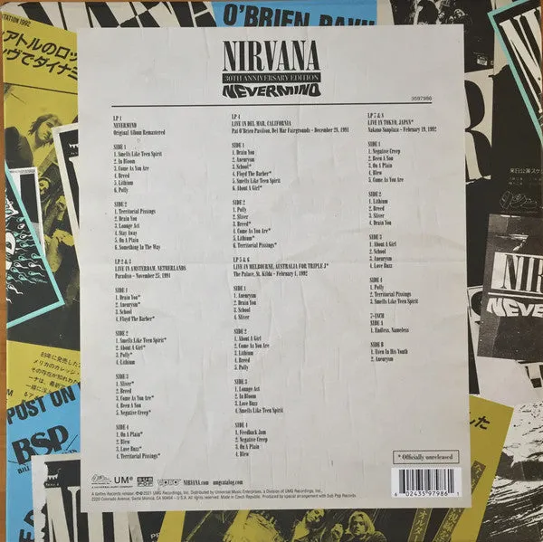 Nevermind 30th Anniversary Special Limited Edition Super Deluxe Boxset