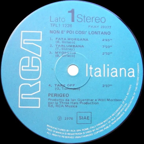 Non  Poi Cos Lontano