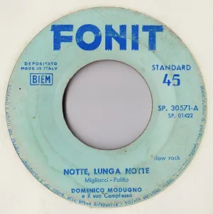Notte Lunga Notte / Sole Sole Sole