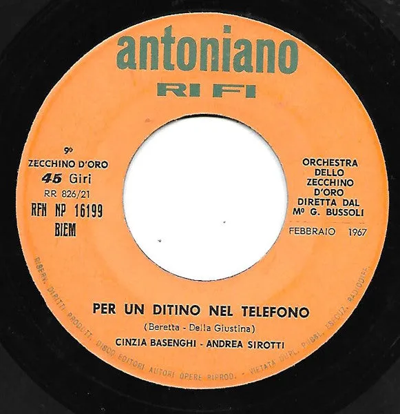 Per Un Ditino Nel Telefono / Il Cane Capellone