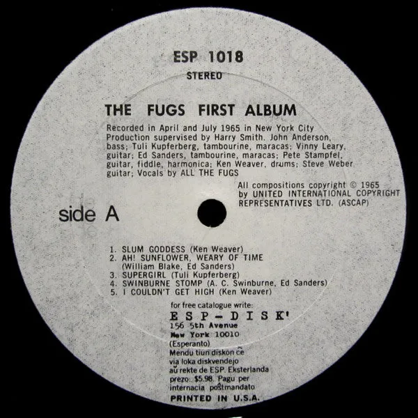 The Fugs First Album