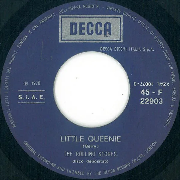 The Rolling Stones  Little Queenie / Love In Vain