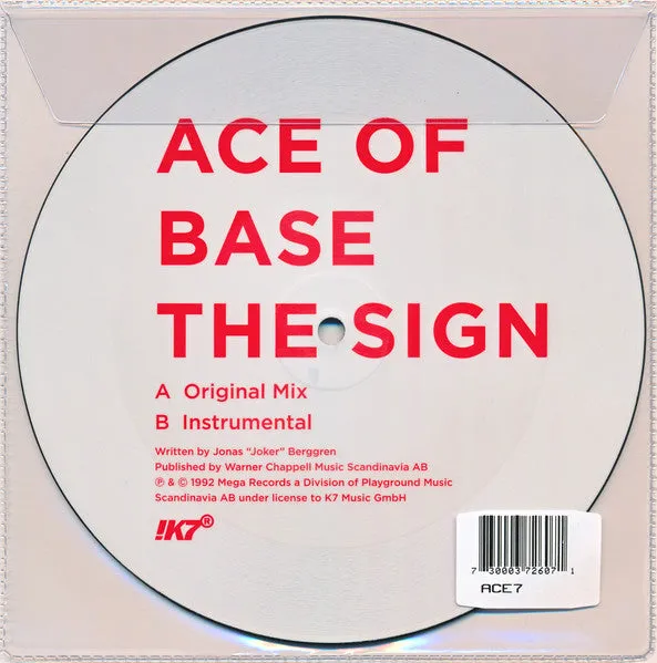 The Sign Picture Disc